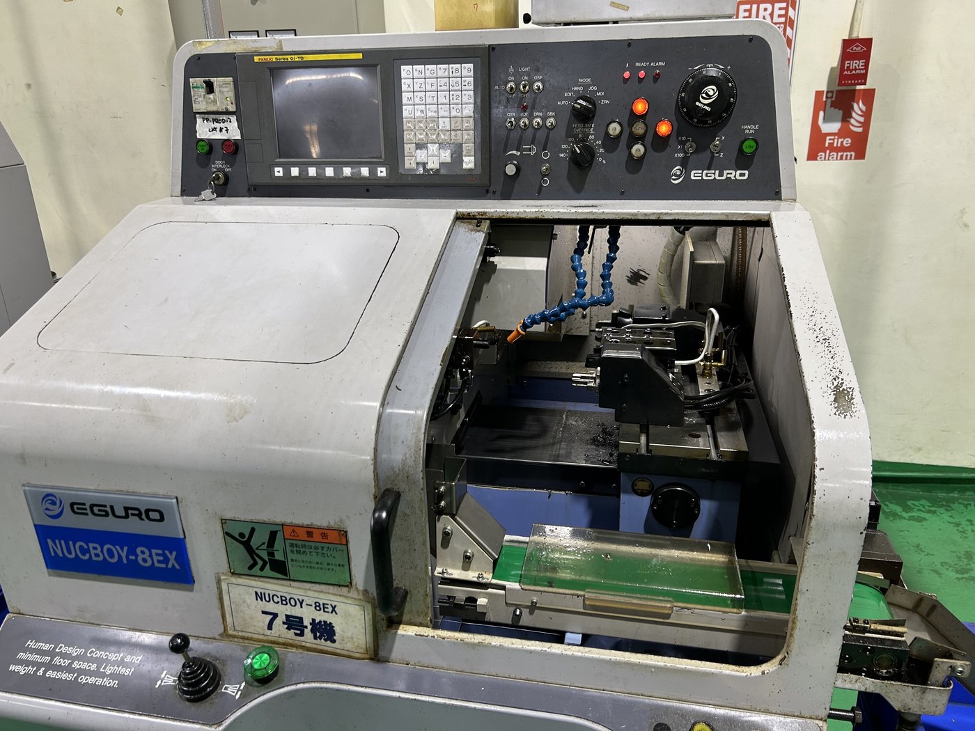 CNC lathe at the Philippines Plant